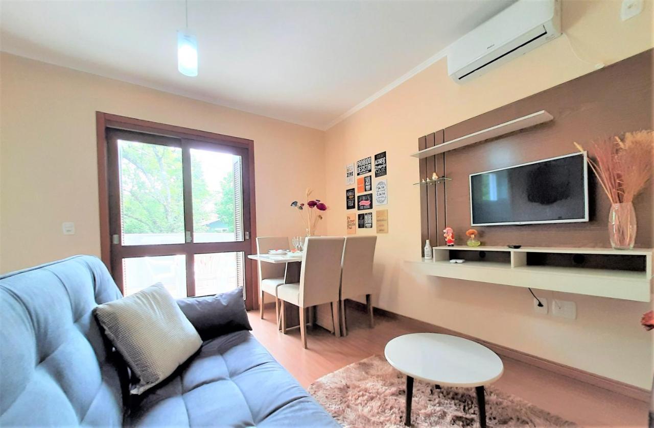 Apartamento Refúgio do Ipê em Gramado - Próximo ao Lago Negro Exterior foto